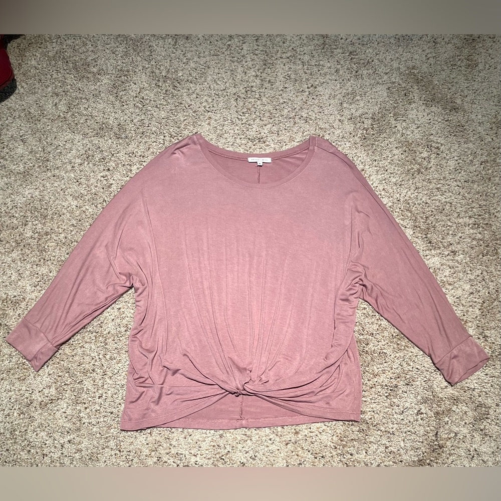 NWOT Boutique Women’s Mauve Top Size M - Picture 3 of 6